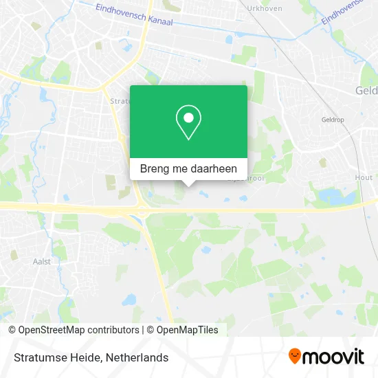 Stratumse Heide kaart