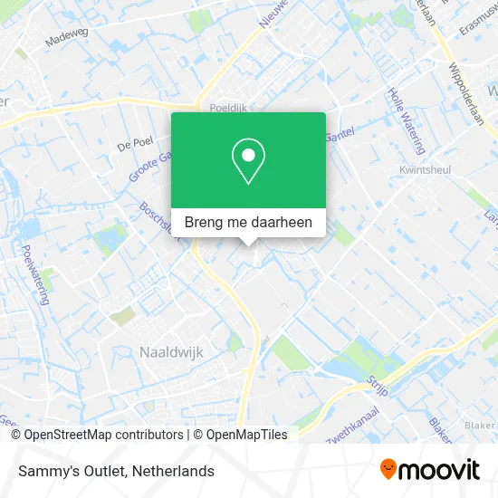 Sammy's Outlet kaart