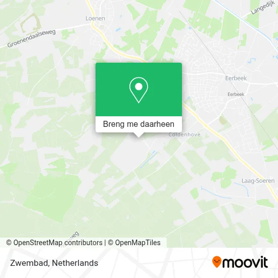 Zwembad kaart