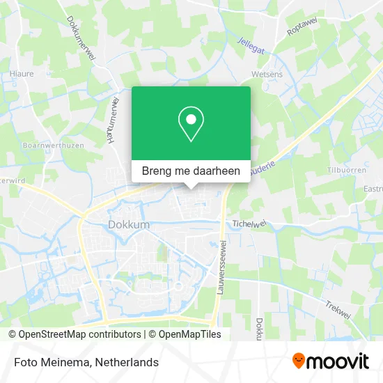 Foto Meinema kaart