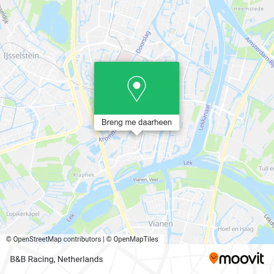 B&B Racing kaart