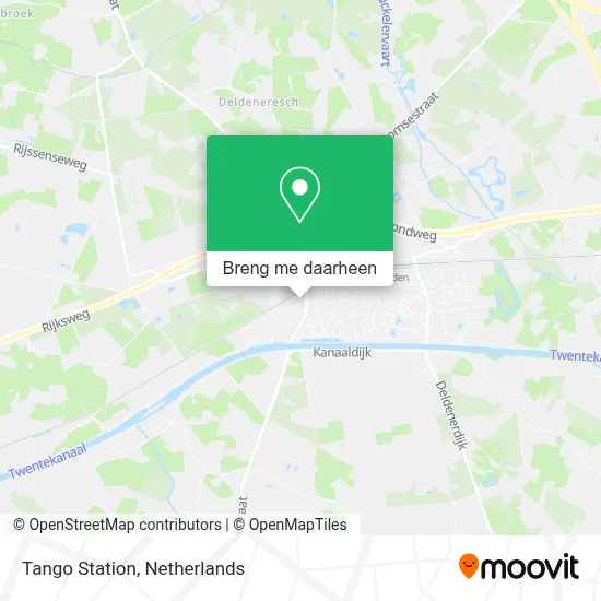Tango Station kaart