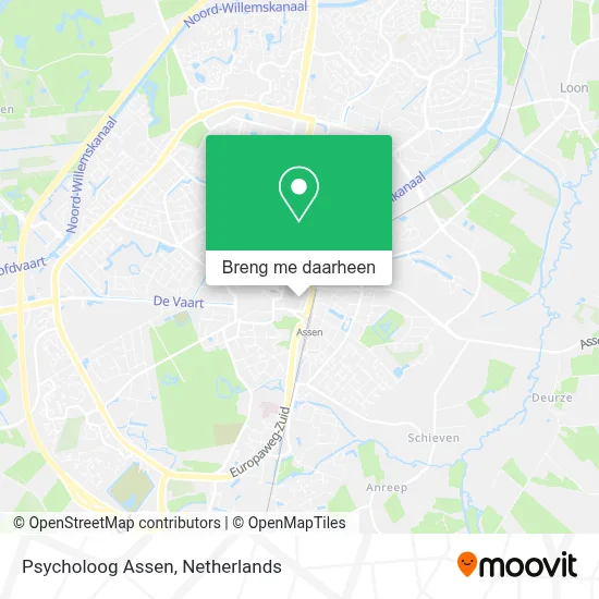 Psycholoog Assen kaart