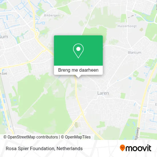 Rosa Spier Foundation kaart
