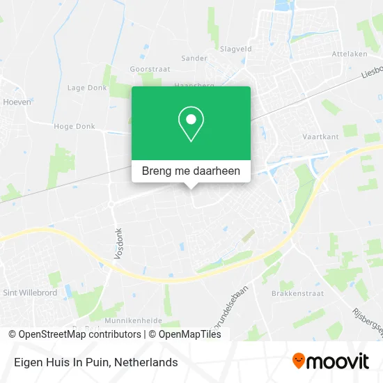 Eigen Huis In Puin kaart