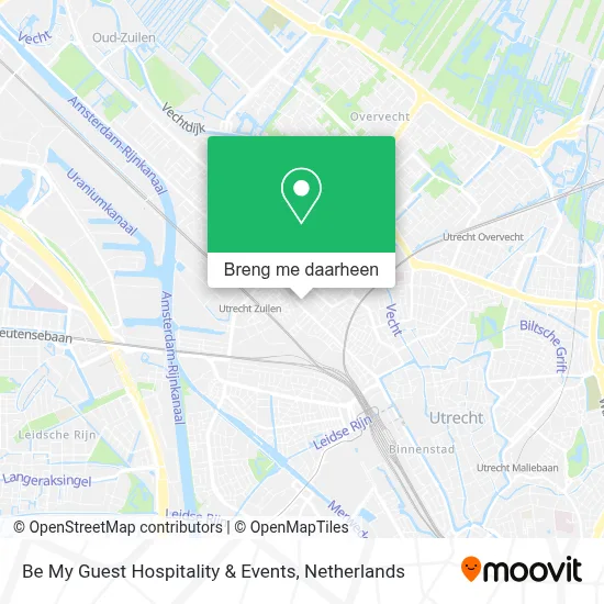 Be My Guest Hospitality & Events kaart