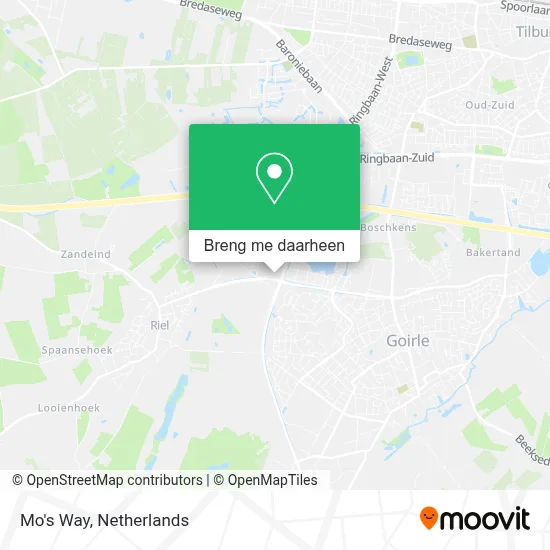 Mo's Way kaart
