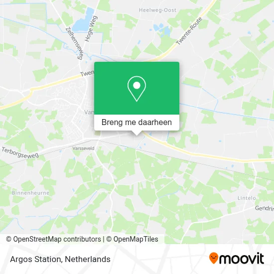 Argos Station kaart