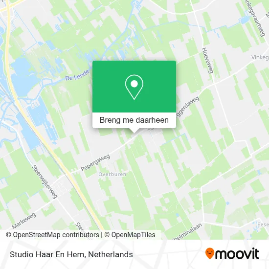 Studio Haar En Hem kaart