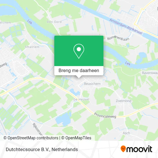 Dutchtecsource B.V. kaart