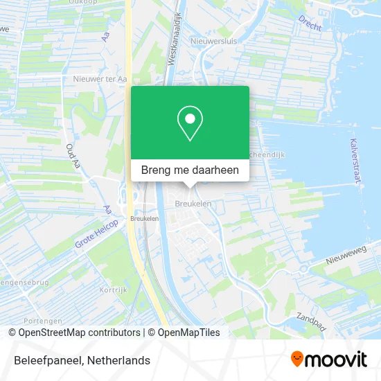 Beleefpaneel kaart