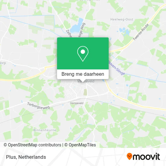 Plus kaart