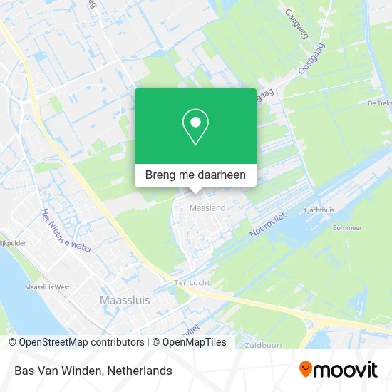 Bas Van Winden kaart