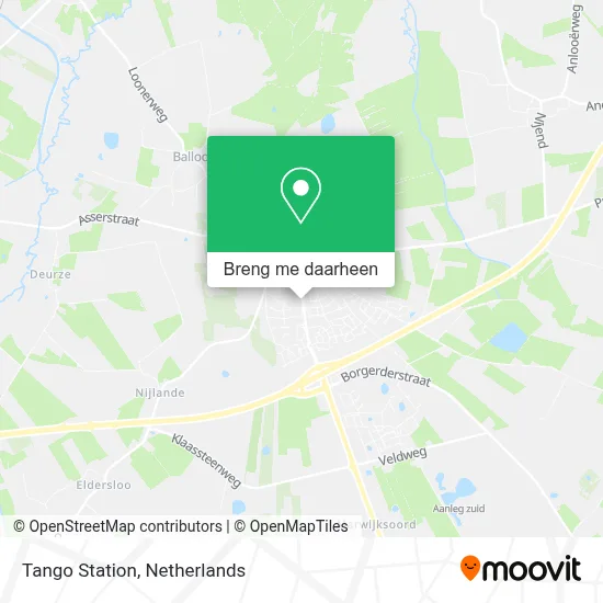 Tango Station kaart