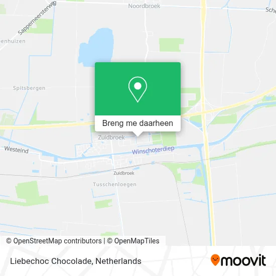 Liebechoc Chocolade kaart