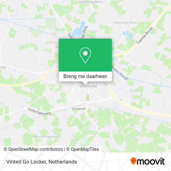 Vinted Go Locker kaart