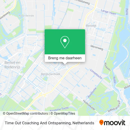 Time Out Coaching And Ontspanning kaart