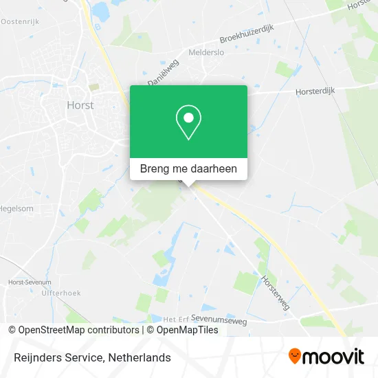 Reijnders Service kaart