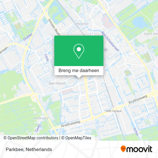 Parkbee kaart