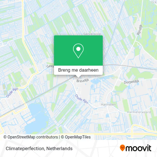 Climateperfection kaart