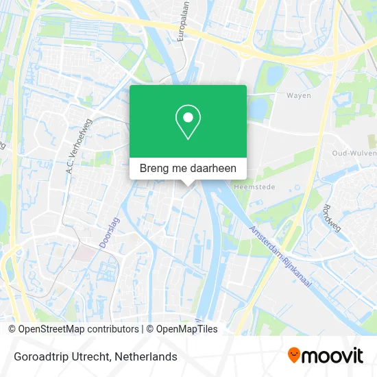 Goroadtrip Utrecht kaart