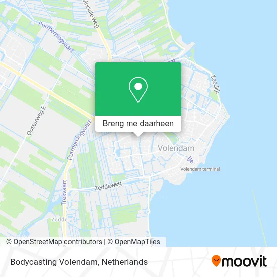 Bodycasting Volendam kaart