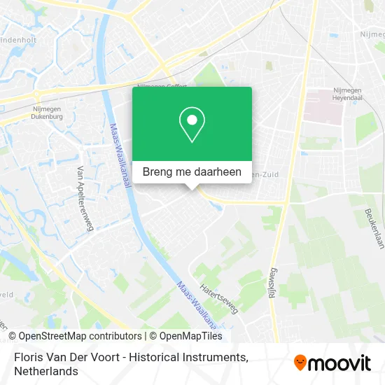 Floris Van Der Voort - Historical Instruments kaart