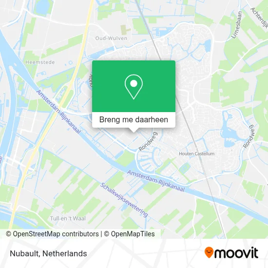 Nubault kaart