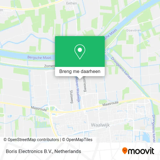Boris Electronics B.V. kaart