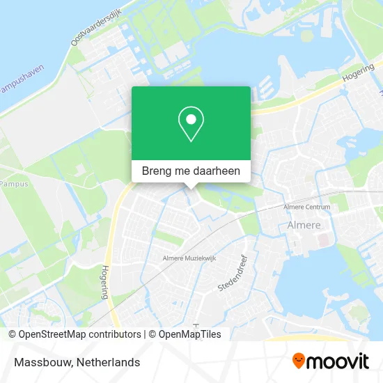 Massbouw kaart