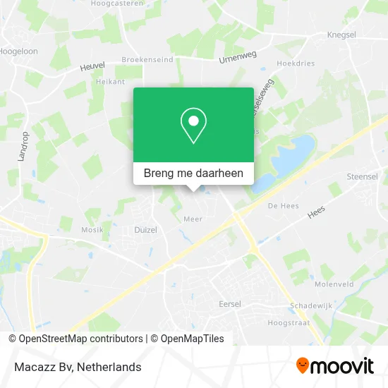 Macazz Bv kaart