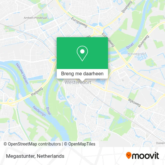 Megastunter kaart