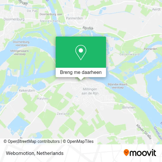 Webomotion kaart