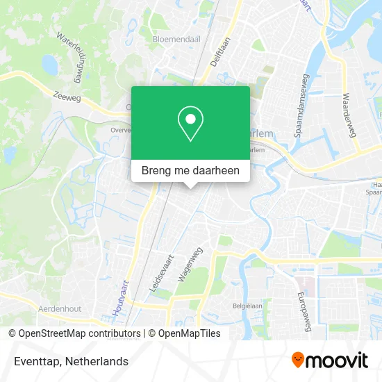 Eventtap kaart