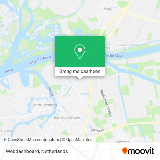 Webdashboard kaart
