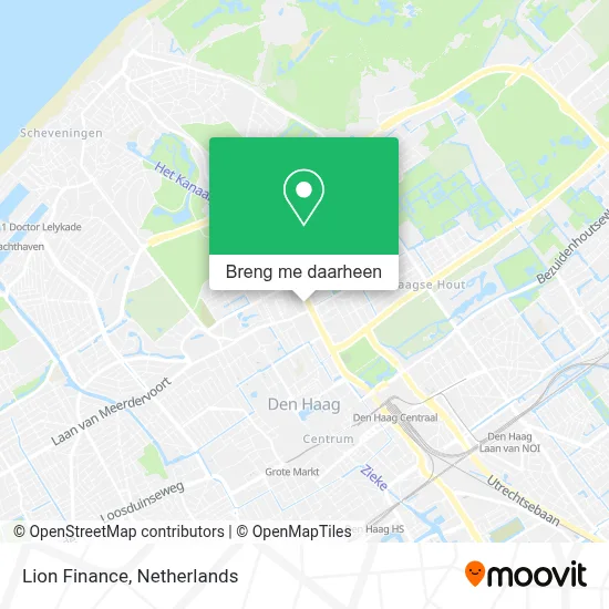 Lion Finance kaart