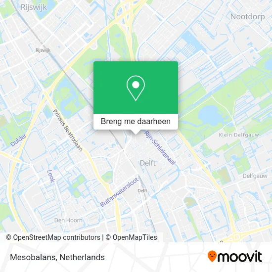 Mesobalans kaart