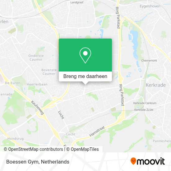 Boessen Gym kaart
