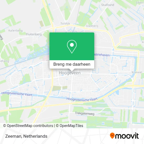 Zeeman kaart