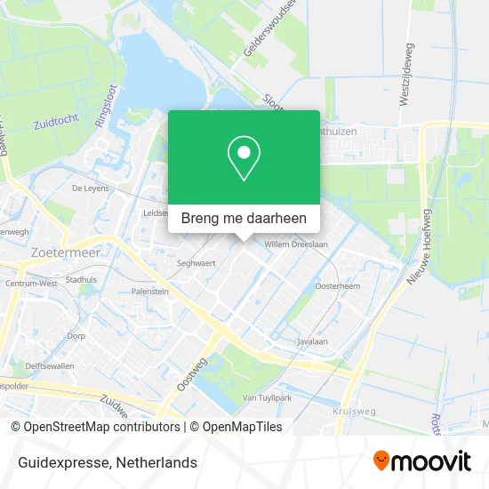 Guidexpresse kaart