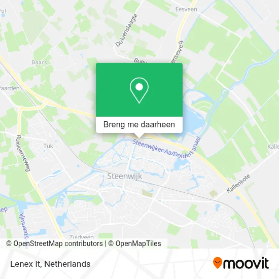 Lenex It kaart