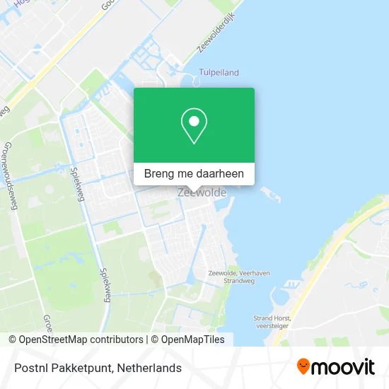 Postnl Pakketpunt kaart