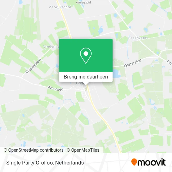 Single Party Grolloo kaart