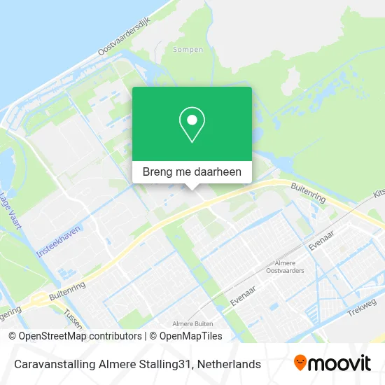 Caravanstalling Almere Stalling31 kaart