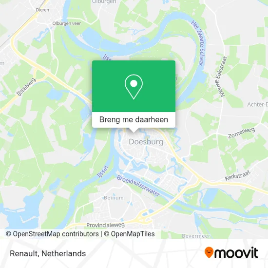 Renault kaart