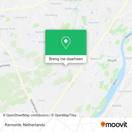 Remonte kaart