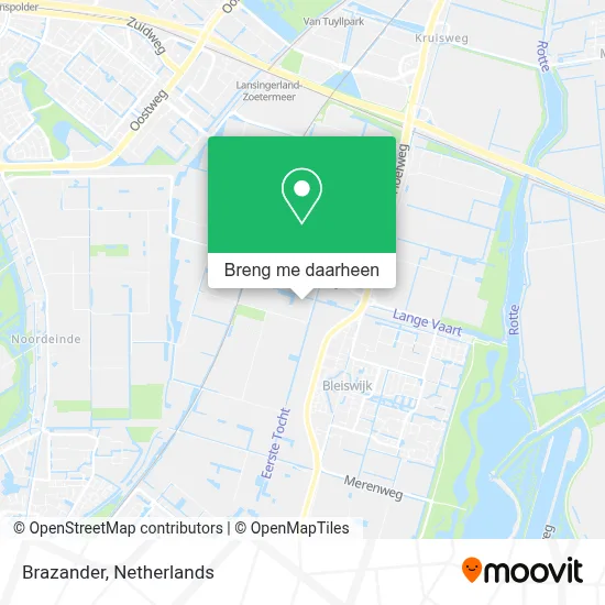 Brazander kaart
