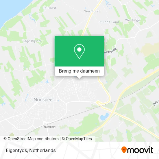 Eigentyds kaart