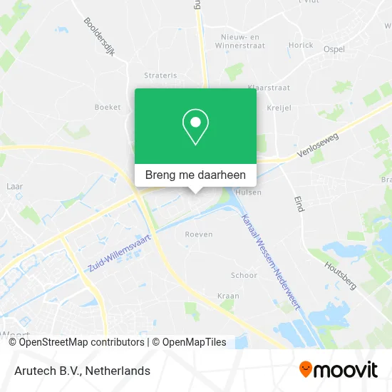 Arutech B.V. kaart