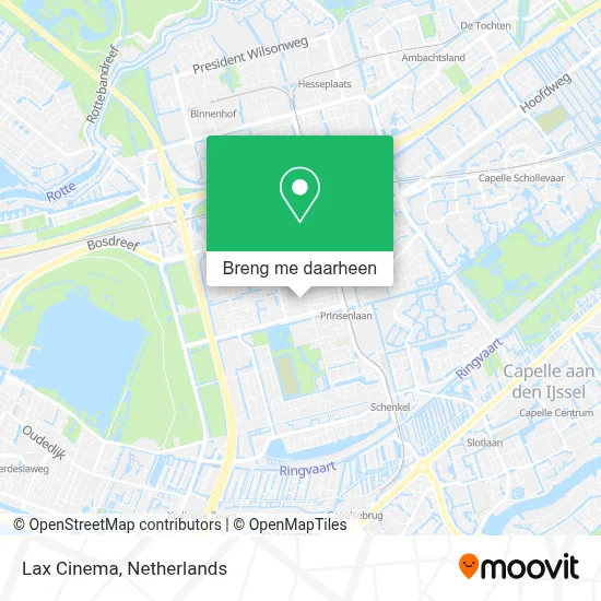 Lax Cinema kaart